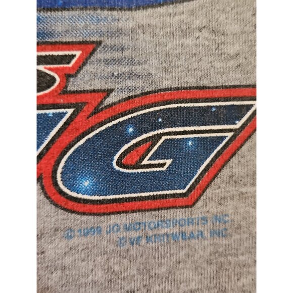 Vtg 1999 Jeff Gordon #24 Nascar + Star Wars Episode I Racing T-Shirt Sz L EUC - Picture 7 of 10